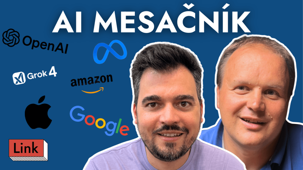 Link Interview (AI mesačník): GPT-5 je sklamanie, no má pozitíva, Apple hľadá AI akvizíciu a Muskov Grok je hanba